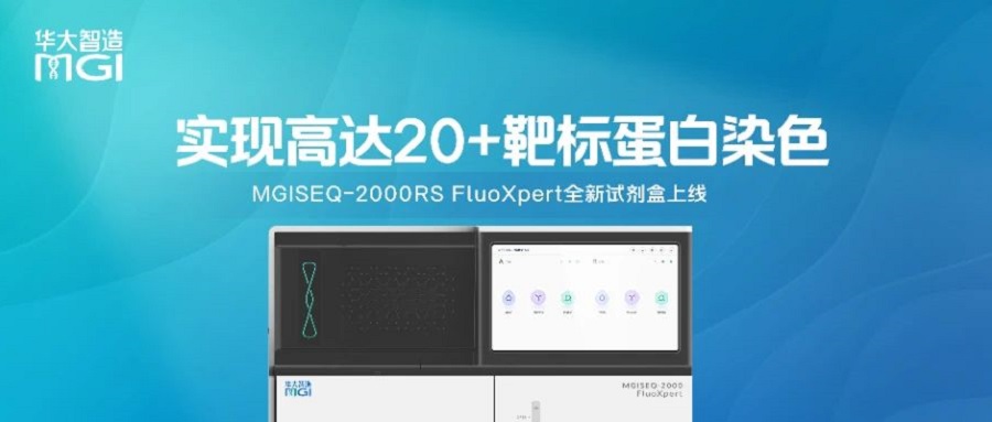 MGISEQ-2000RS FluoXpert全新試劑盒上線，實現高達20+靶標蛋白染色